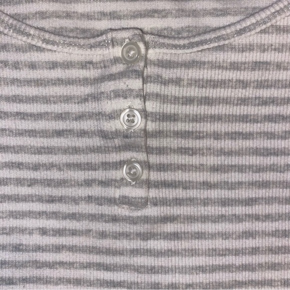 Haven Well Within Striped Long Sleeve Top Size Large - Picture 7 of 8